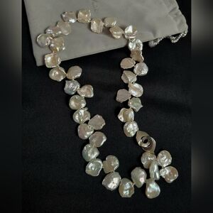 Baroque Pearl Necklace By Neiman Marcus